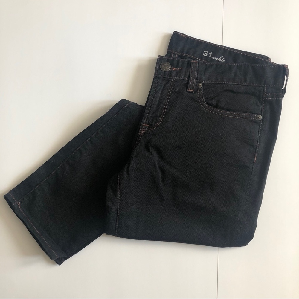 J. Crew Toothpick Jeans - Dark Ankle - 31